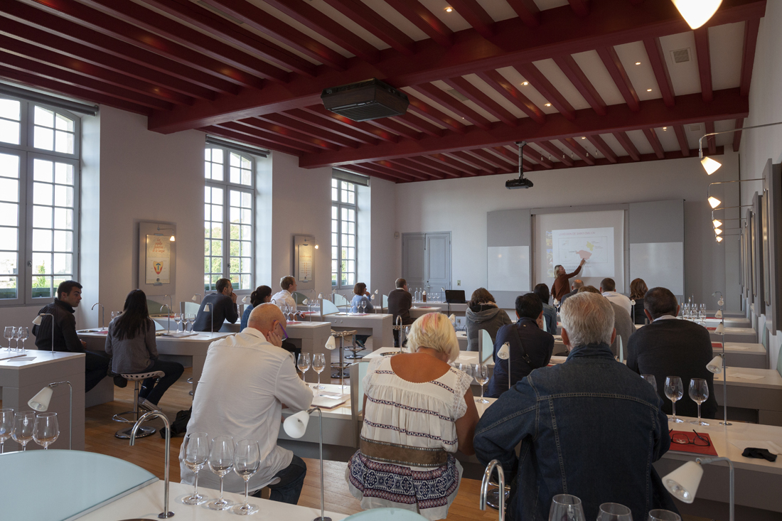 Ecole du Vin à la Maison du Vin de Saint-Émilion