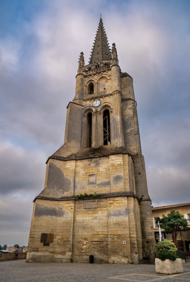 Bell tower of the Monolithic Church of Saint-Émilion - Architectural Mystery