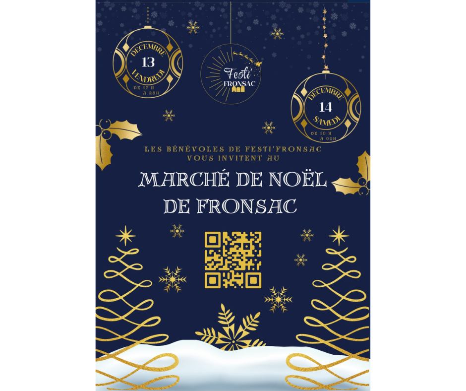 Marché de Noël Fronsac