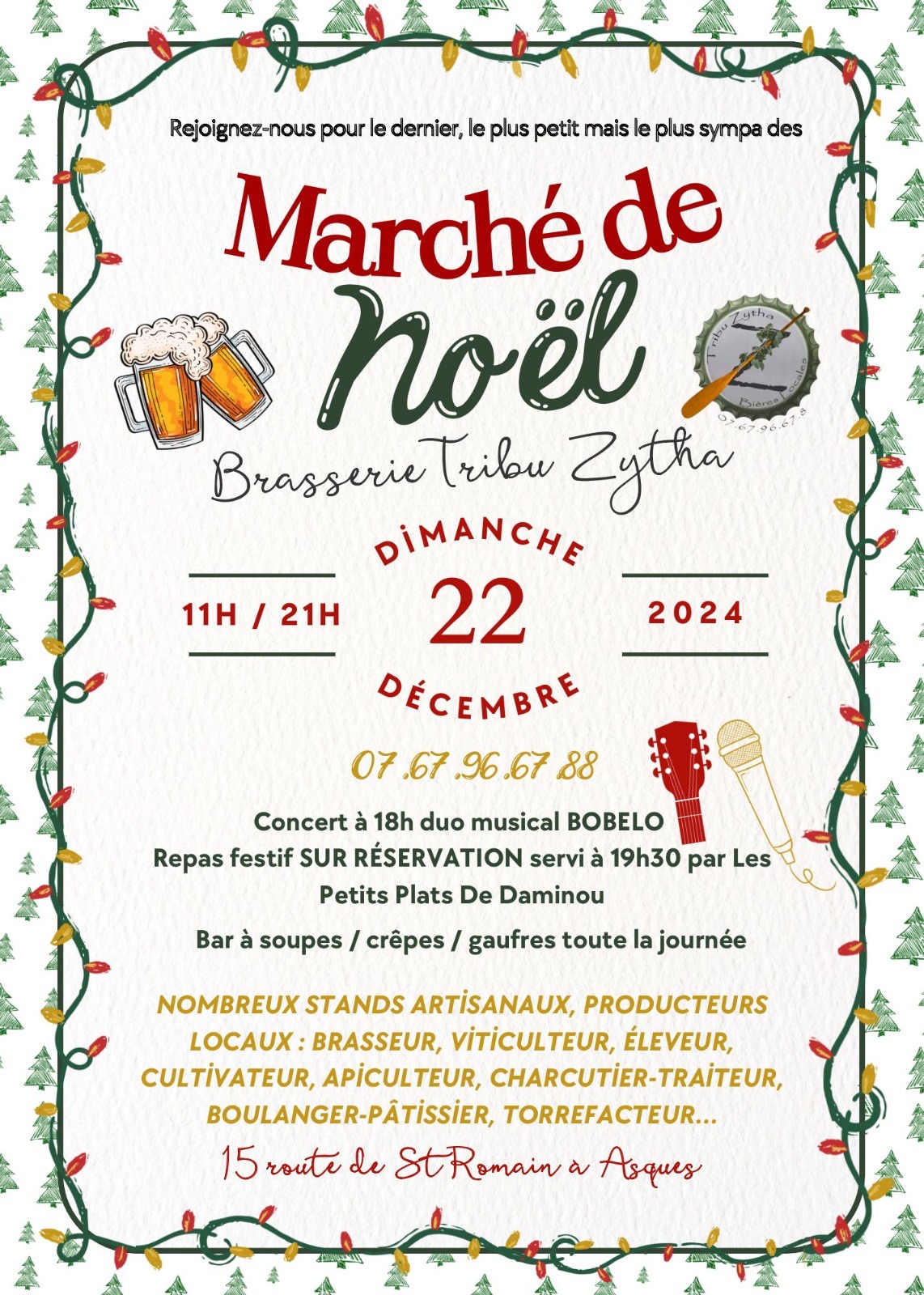 Marché de Noël à Asques