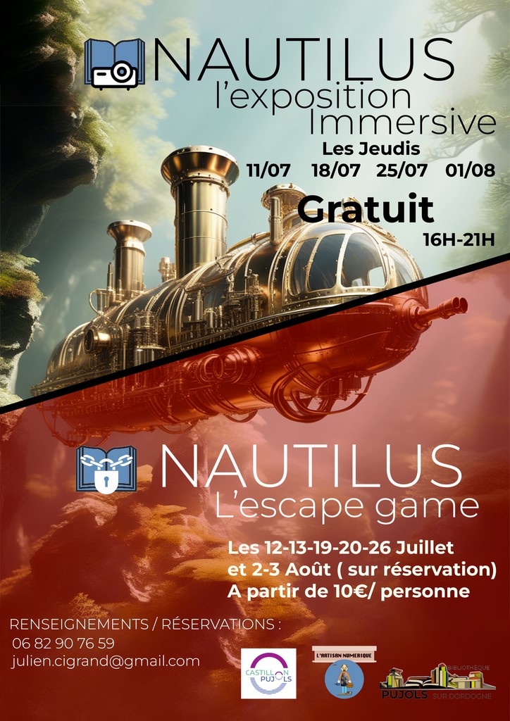 Nautilus l'exposition Immersive