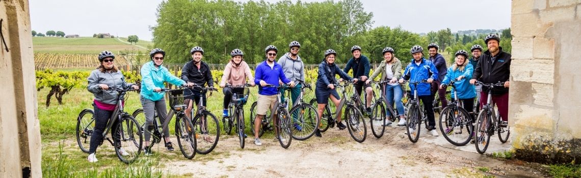 Electric bike discovery afternon in the Saint-Emilion vineyards