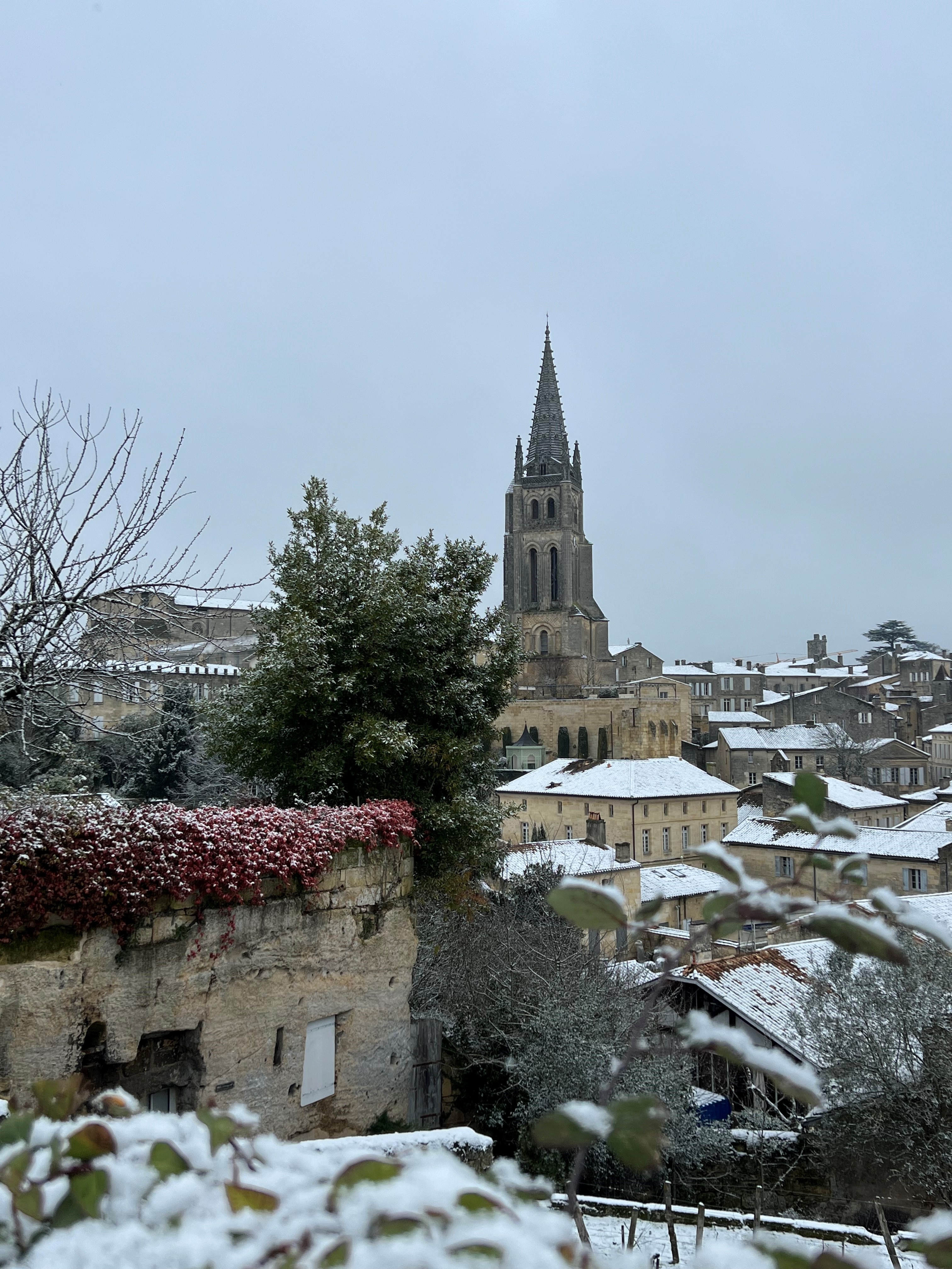 inverno em Saint-Emilion