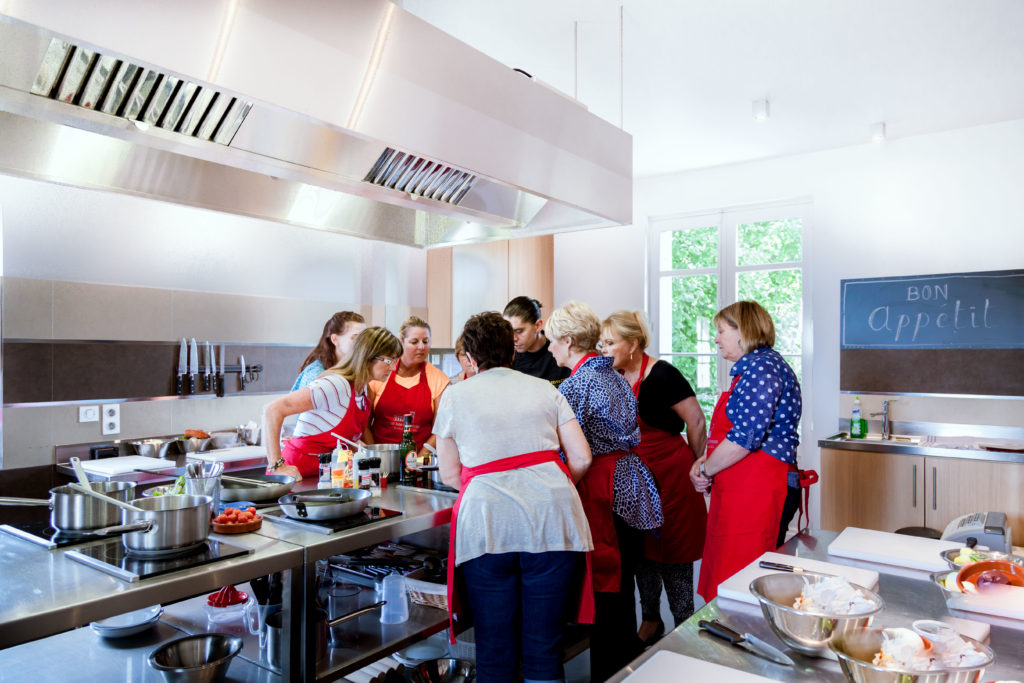 Je cuisine au château