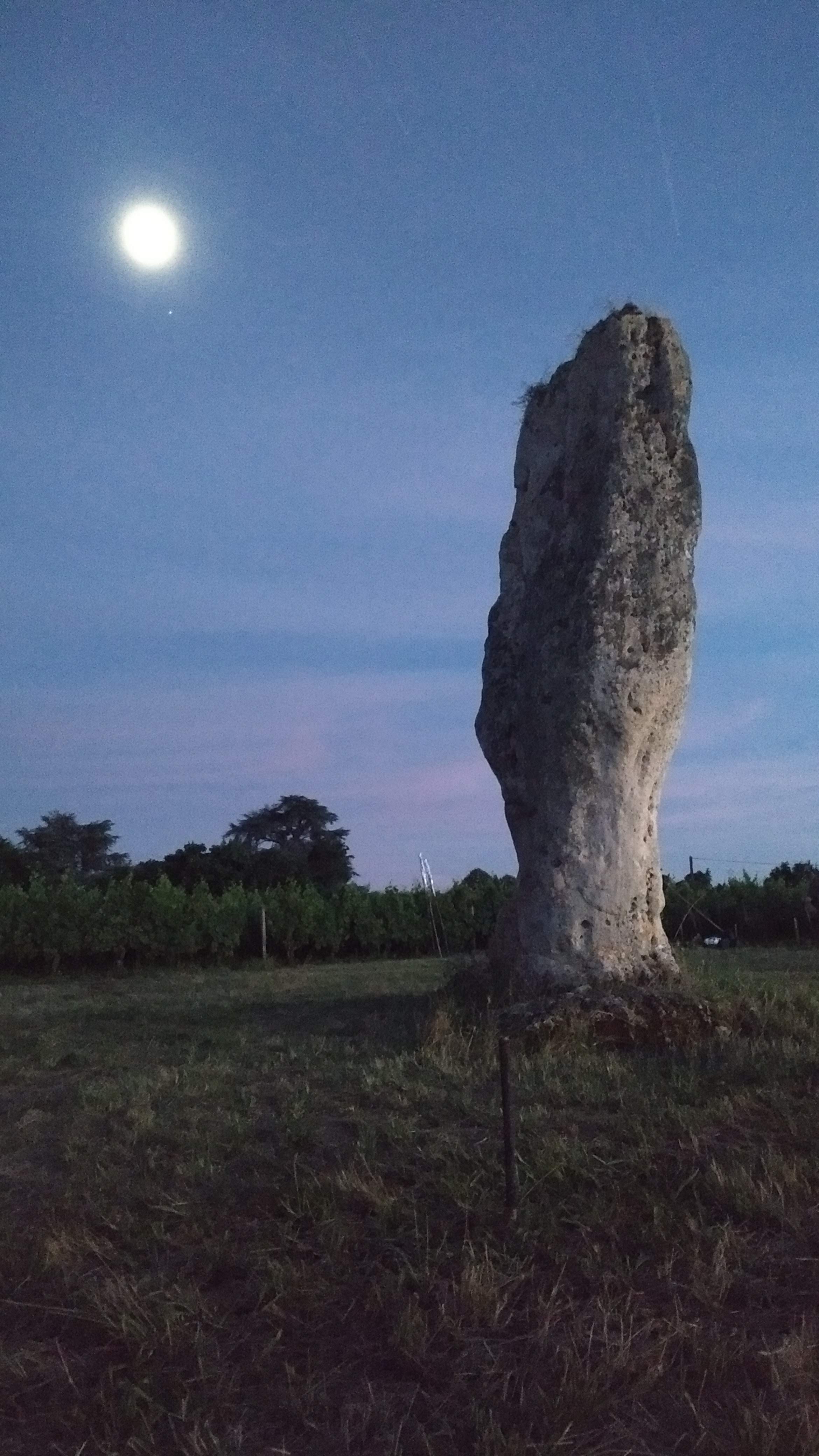 LE MENHIR DE PIERREFITE